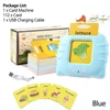 Early Education Flash Card Learning Toys Talking Flashcards for Kids Preschool English Electronic Audio Book Machine Gift 6
