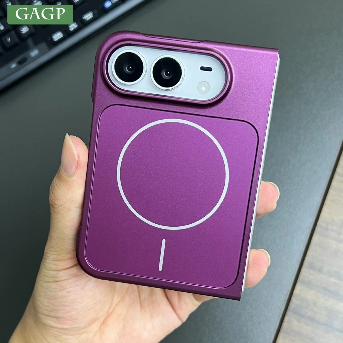 Ultra-Thin Magnetic Wireless Charging Case - AG Nano Slim Matte Finish