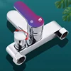 Household Shower Faucet Bathroom Hot and Cold Water Bath Mixer Bathtub Tap Brass Bathroom Fixture Brass Shower Faucet 5