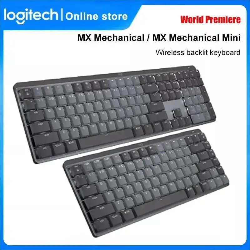 

Logitech MX MECHANICAL Wireless Backlit Keyboard 84 Keys Axis Bluetooth USB Gaming Keyboard Windows macOS Android