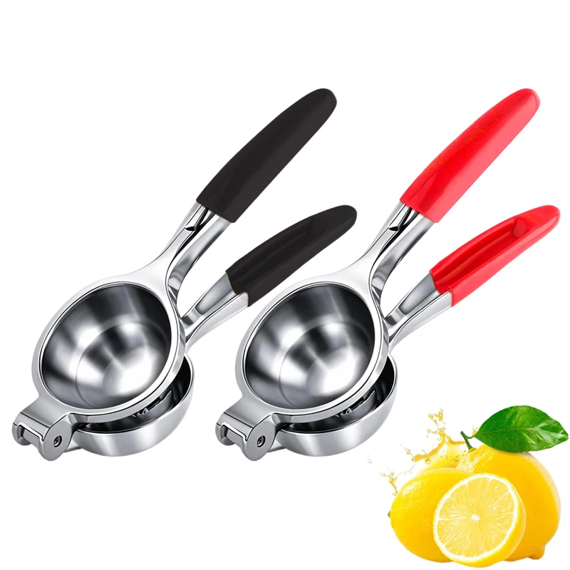 Extra-Large Size Lemon Squeezer, Heavy Duty Manual Stainless Steel Juicer, Hand Press Citrus Squeezer 1
