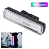 RGB Bicycle Lights Bike Tail Light 750 mAh Memory Mode Rainbow LED Warning USB Waterproof Helmet Scooter Rear Taillight 6