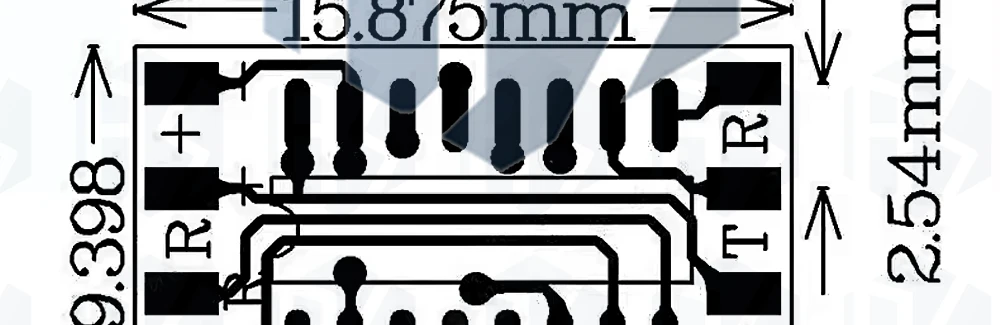 1PCS~10PCS Mini RS232 MAX3232 Pegel-zu-TTL-Pegelwandler-Platine Serielle Konverter-Platine Dropshipping EGBO – Detail 7