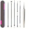 6-Piece Acne Shots and Blackhead Removal Tools - Multifunctional Pore Cleansing Tools for Facial Skin Beauty Care 1