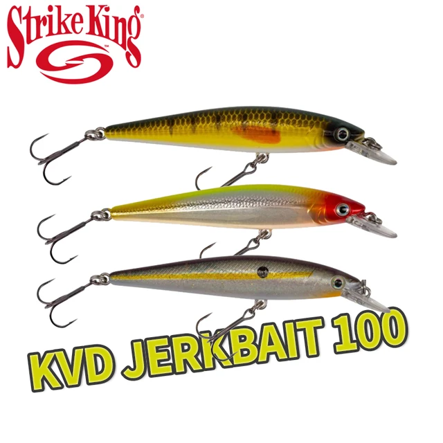 Strike King KVD J100 Small Jerkbait Curling Bait - AliExpress