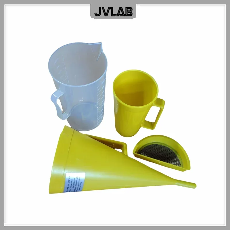 플라스틱 마쉬 깔때기 점도계 마쉬 머드 석유 드릴링 유체 스톱 워치, 946ml 테스트 검출기 세트