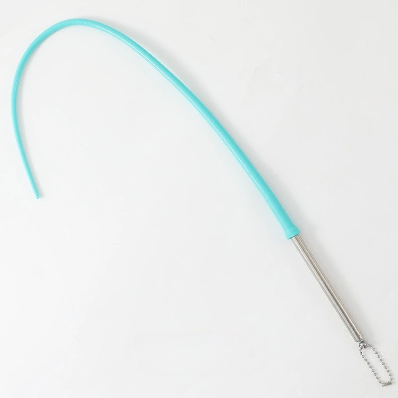 Retractable Cat Teaser Toy Cat Teaser Stick Self High Interactive Kitten Toy Durable Bite Teaser Tool Cat Toy Supplies