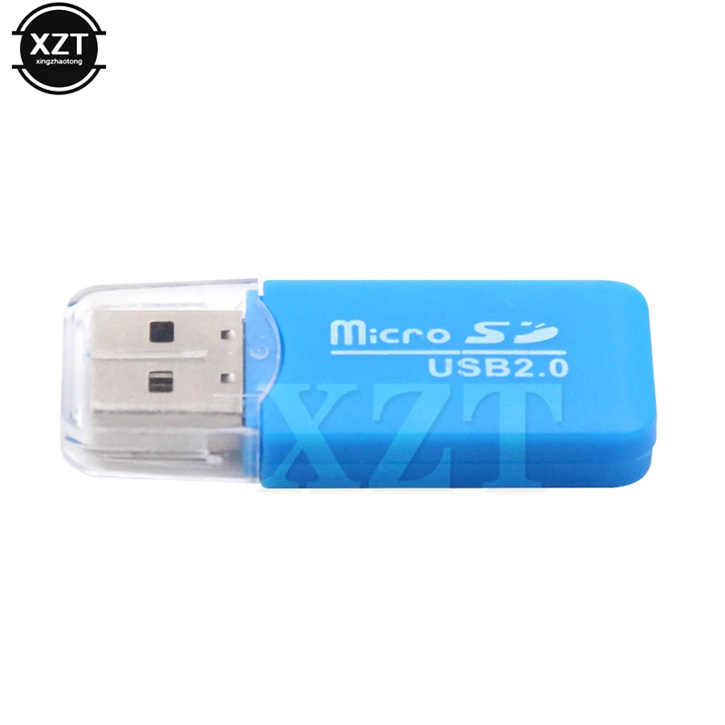 Tragbarer USB 2,0 Kartenleser Adapter Mini Smart Speicher kartenleser für Micro SD TF Karte für Handy Computer Laptop