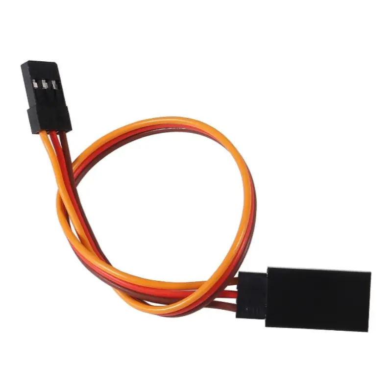 10PCS 100mm/150mm/200mm/300mm/500mm Servo Extension Lead Wire Cable for RC Drone Futaba JR Male to Female 10cm 30cm 50cm 100cm image 4