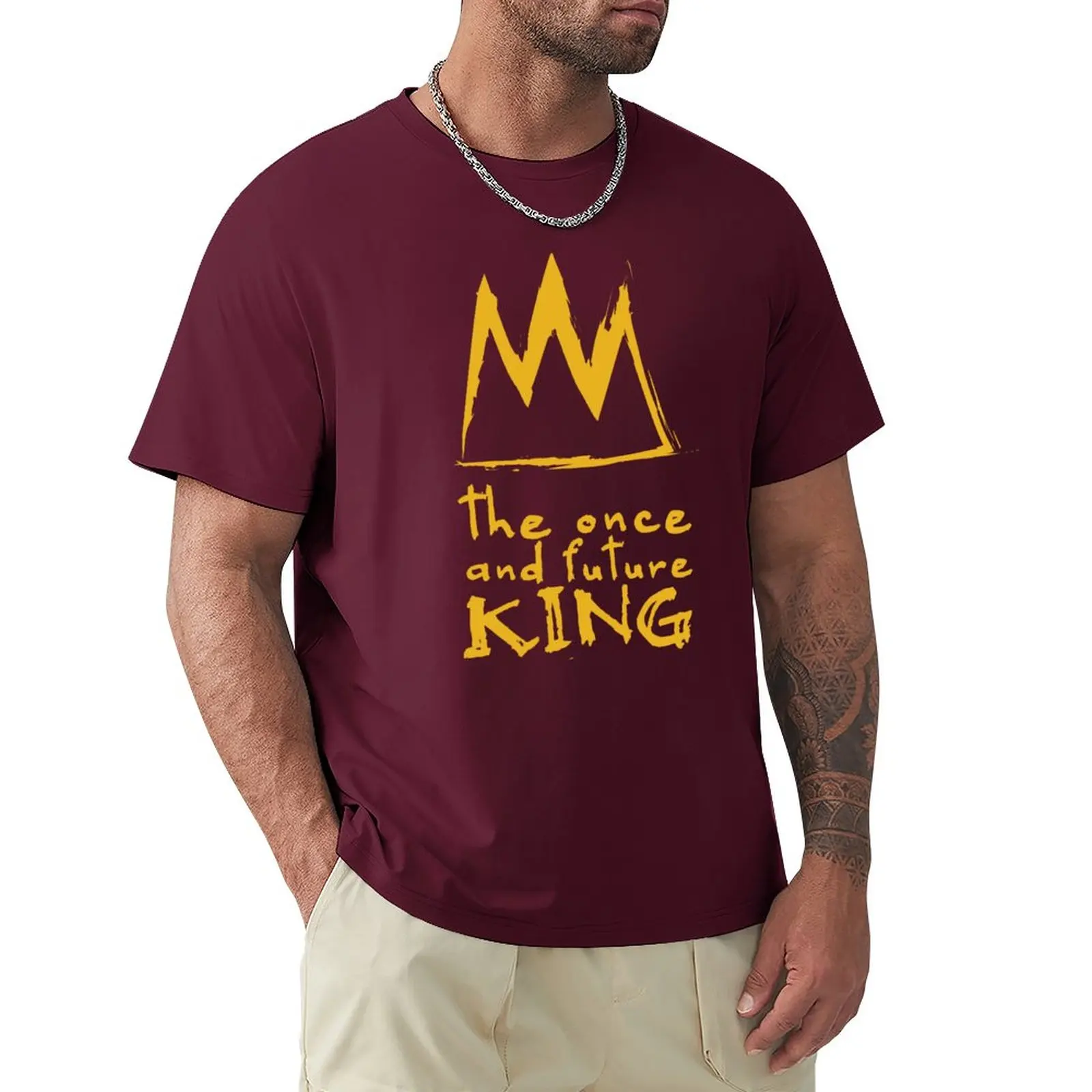

Once And Future King T-Shirt black t shirt kawaii clothes Blouse quick drying shirt heavy weight t shirts for men
