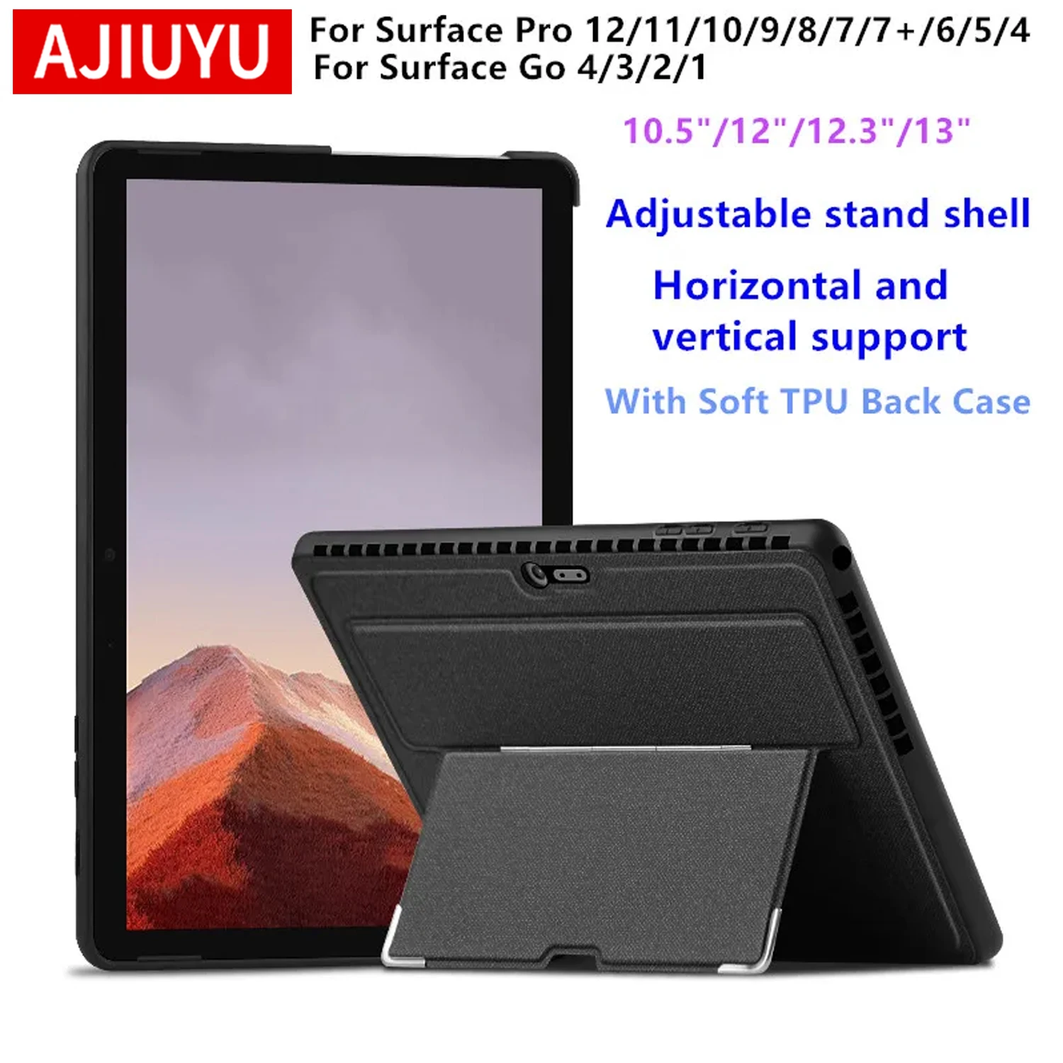 Premium Protective Tablet Case for Microsoft Surface Pro and Surface Go Series