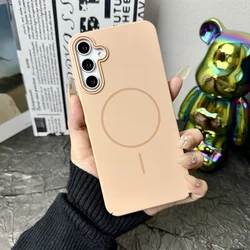 Magsafe Magnetic Rugged Protective Hard Case Cover for Galaxy A53 (Desert Gold)