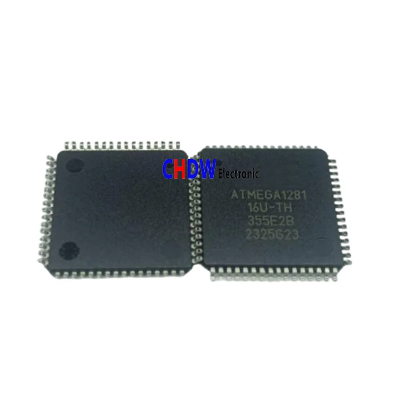 ATMEGA1281-16AU ATMEGA1281-16AUR TQFP-64 8비트 마이크로컨트롤러-MCU AVR 128K 플래시 8K SRAM,4KB EEPROM