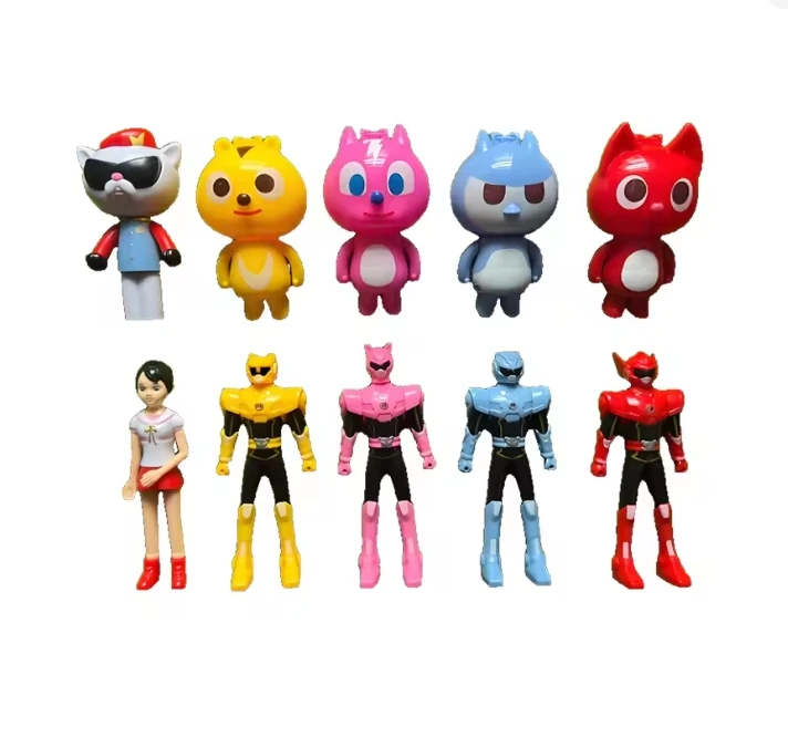 ミニフォースアクションフィギュア,子供のおもちゃ,小売ボックス付き