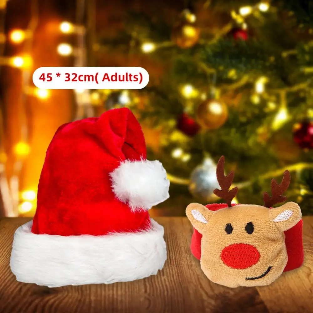 Decorative Interactive Sound High Quality And Durable Christmas Accessories Clap Circle Unique Design Wool Bracelet Alloy