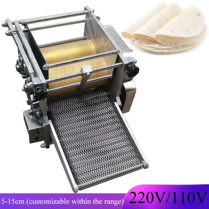 

Automatic Mexican Round Shape Tacos Maker Commercial Corn Tortilla Making Machine