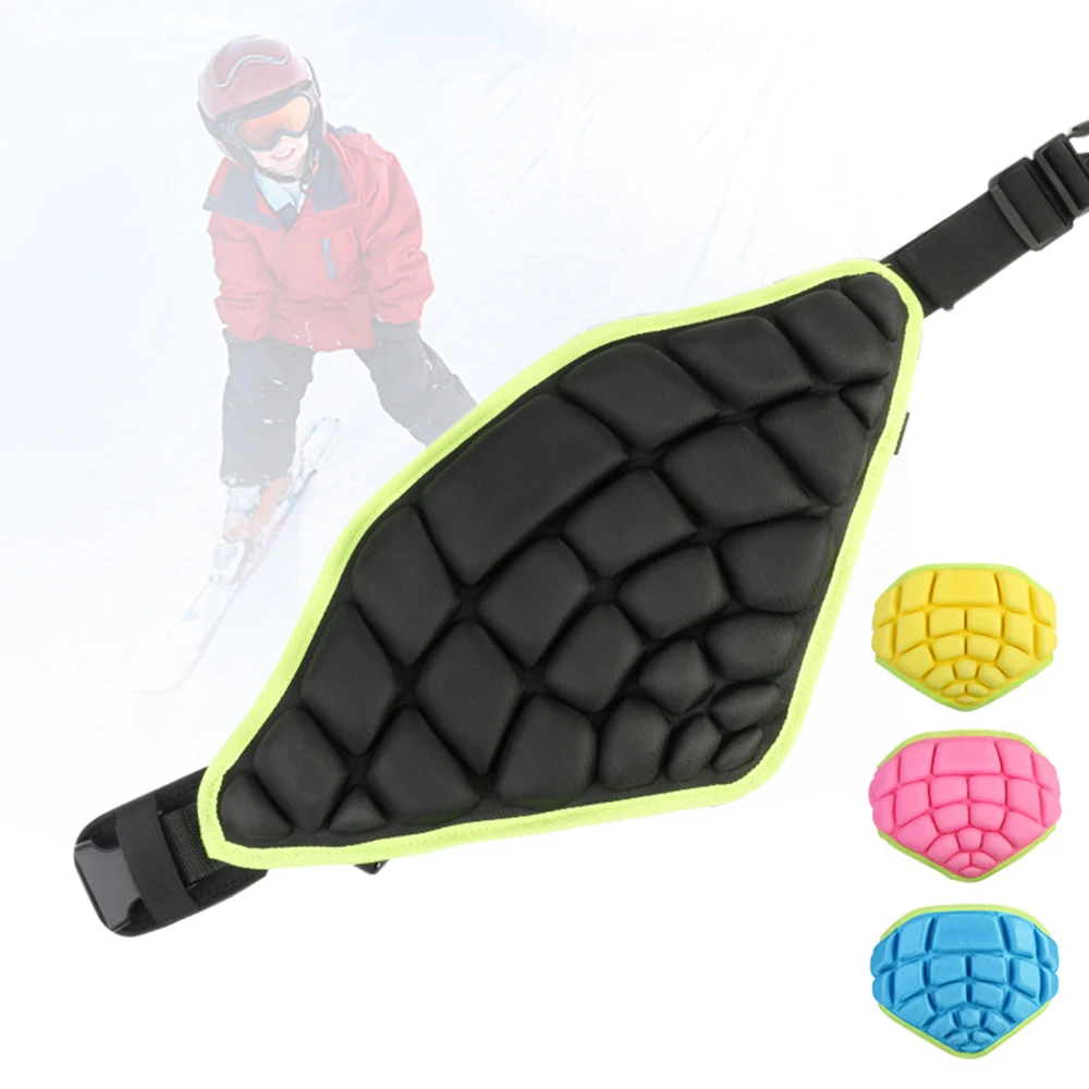 3-12 Children Sports Butt Pad Thicken EVA Padded Hip Protector Adjustable Kids Hip Protective Pad Heavy Duty Gear Guard