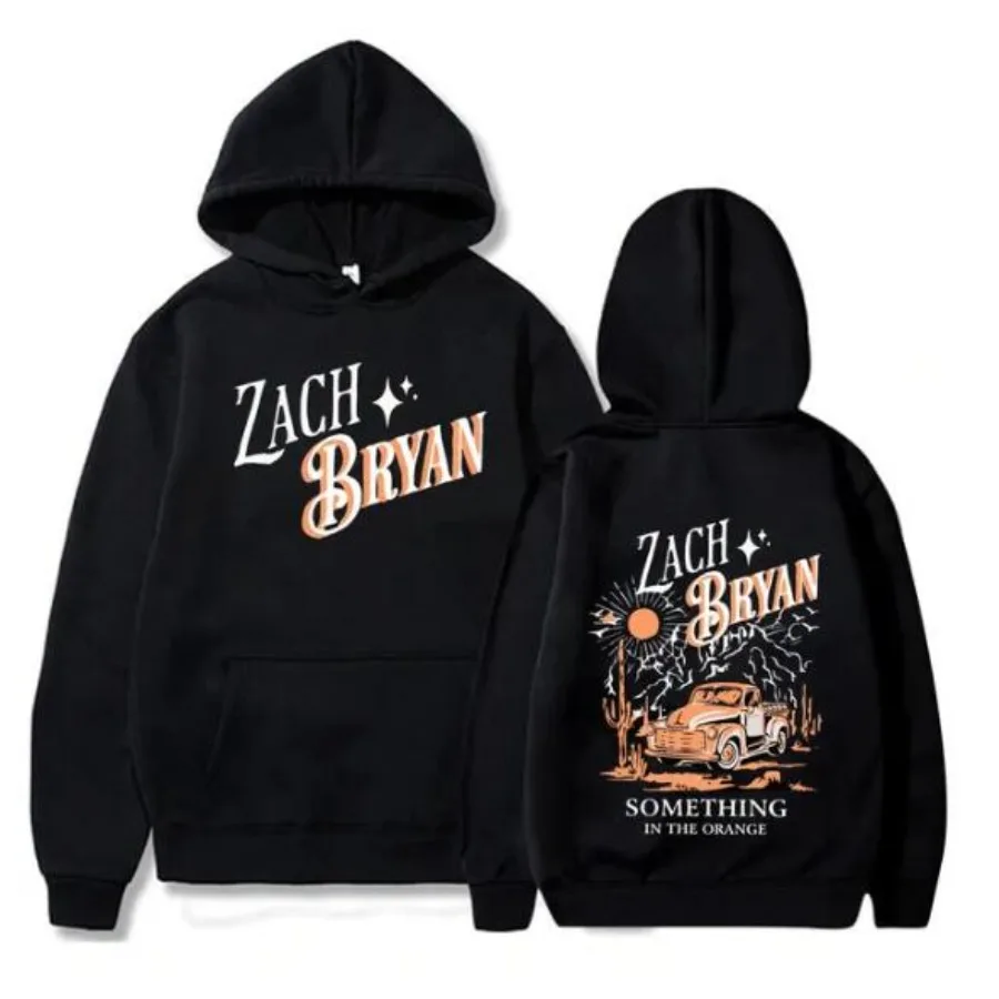 

Толстовка Rapper Zach Bryan Merch для мужчин и женщин, толстовка с капюшоном, оранжевый пуловер, куртка с капюшоном, мужской спортивный костюм