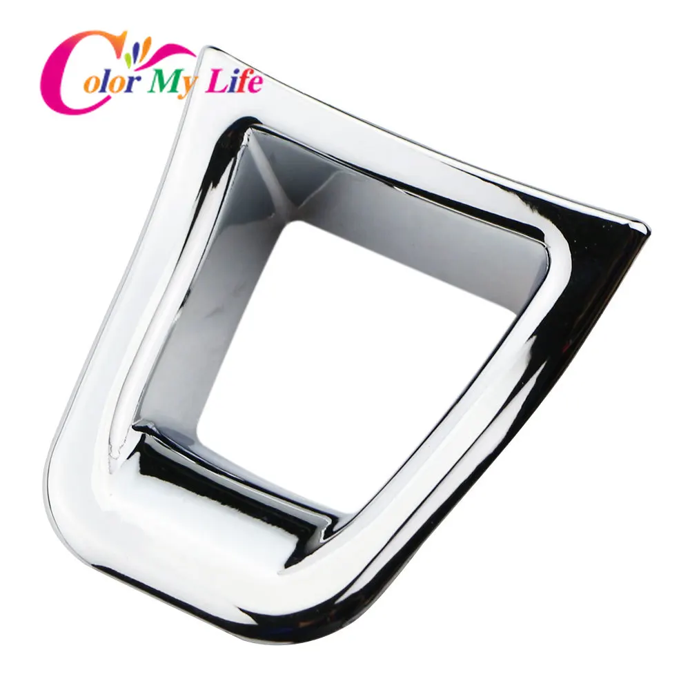 Car Styling Stickers ABS Steering Wheel Panel Decoration For Volkswagen VW Golf 7