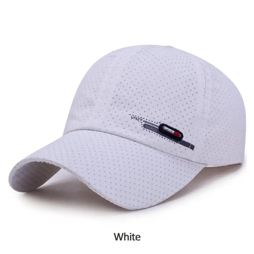 Luxury Brand Sports Running Sweat Baseball Cap Male Fashion Canada Golf Caps Quick Dry For Men Women Solid Snapback Bone Hats_voghion.com