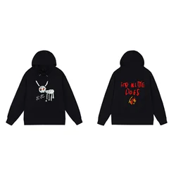 Drake For All the Dogs Hip Hop Rapper Vintage Hoodies Sweatshirts men women unisex Cotton