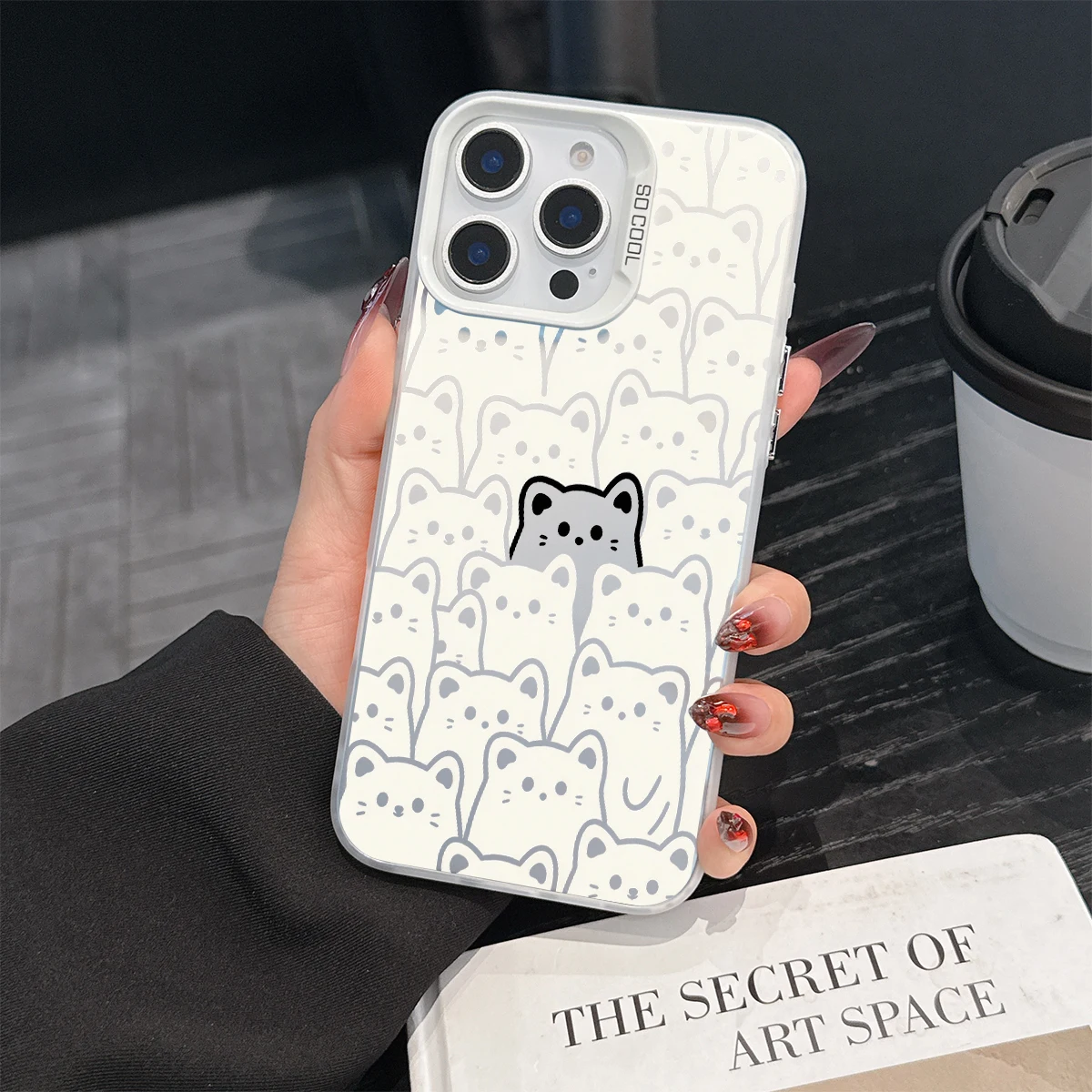 Sparkle Glitter IMD Cute Animals Shockproof Phone Case Cover