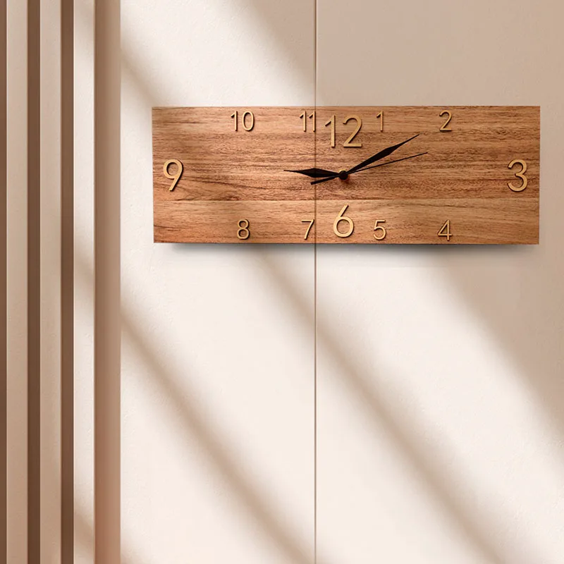 

Modern Big Size Noiseless Wall Clock Free Shipping Digital Bedroom Vintage Wall Watch Quartz Mechanism Reloj Pared Wall Decor