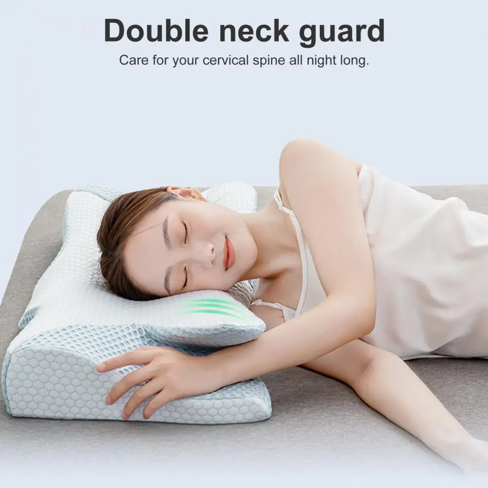 Cervical Pillow 4D Butterfly Shape Contour Pillow Two way Neck Cervical Pillow AliExpress