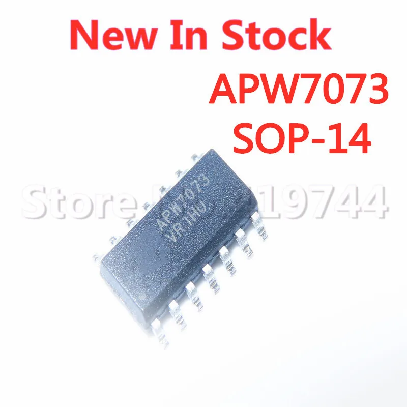 

5 шт./партия, Встроенная микросхема APW7073 APW7073A SOP-14 SMD LCD