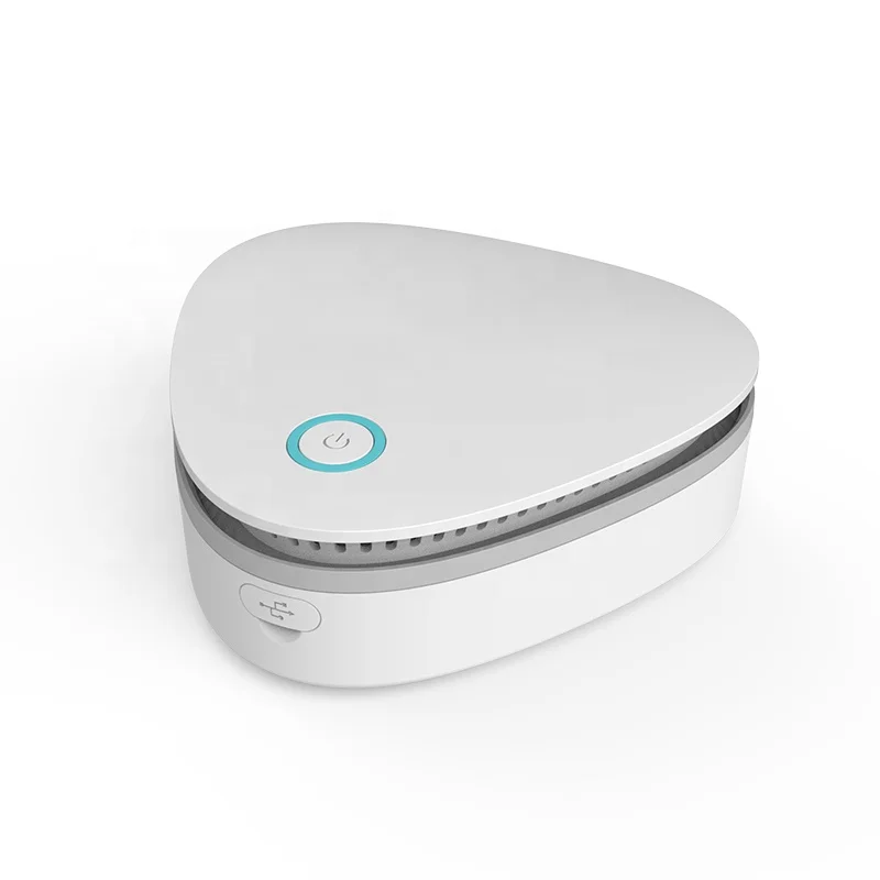 Mini purificateur d'air réfrigérateur intelligent purificateur d'air purificateur d'air générateur d'anions d'ozone portable rechargeable USB cuisine voiture maison odeur claire_voghion.com