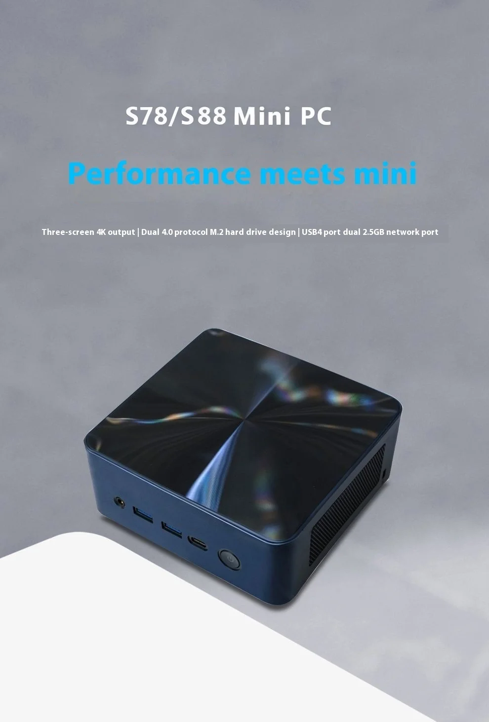 Szbox-ミニPC Windows 11 Pro,s78,ryzen 7,7840hs,8845hs,ddr5