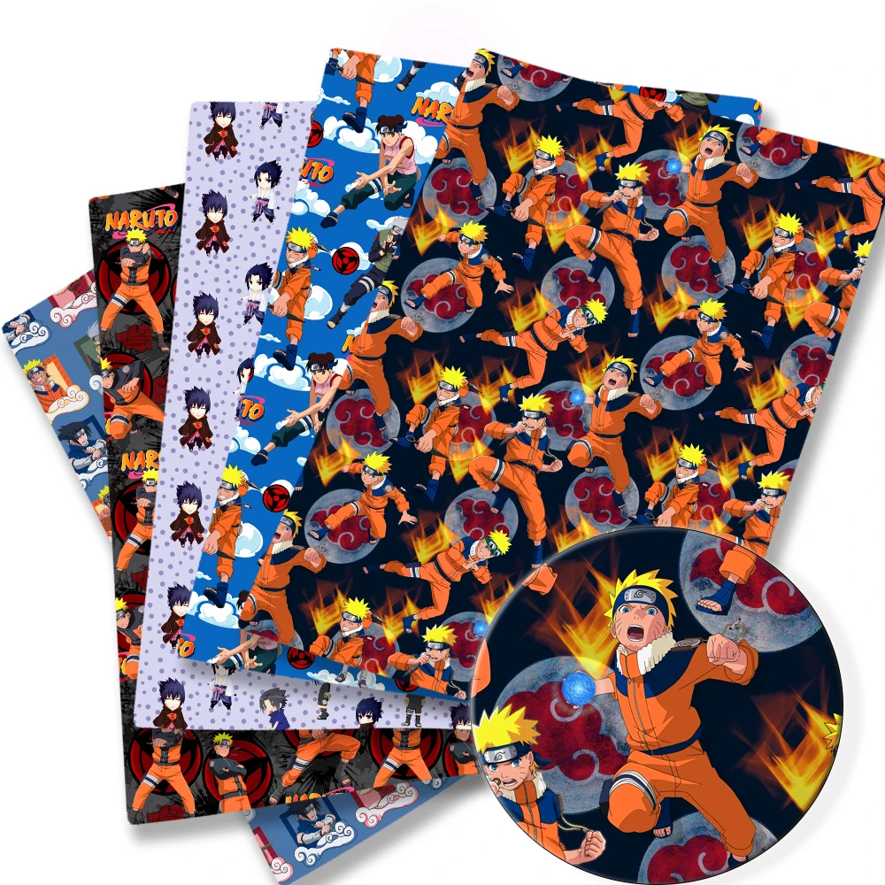 

naruto Anime peripherals Fabric 140*50cm DIY Sewing Patchwork Quilting Baby Dress Printed Fabric Fabric Sewing Kids Fabric