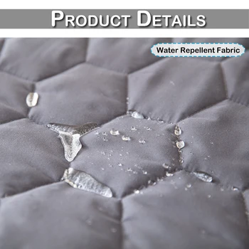 Quilted Bed Covers Waterproof Sofa Pet Bed Blankets Anti-Slip Mattress Protectors Throw Bedspread Dog Cat Mat Furniture Covers 6