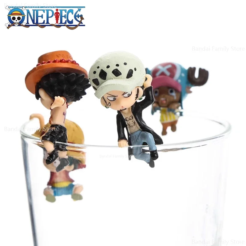 One Piece Luffy Anime Figurine, Pendurado na Copa, Rim Desenhos Animados,  Lei, Ás, Helicóptero, Enfeites de Mesa, Kids 'Collect, Toy Models, Birthday  Gift - AliExpress