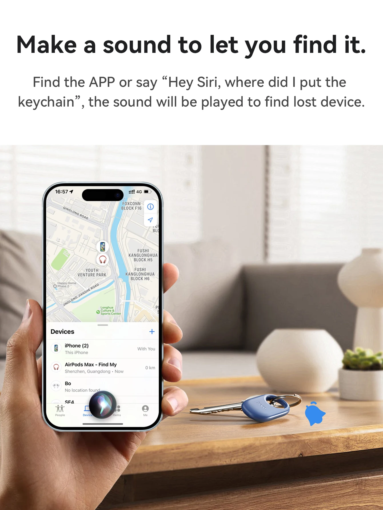 E94 Airtag Pet Tracker - Smart GPS Key Finder for Kids  Elderly