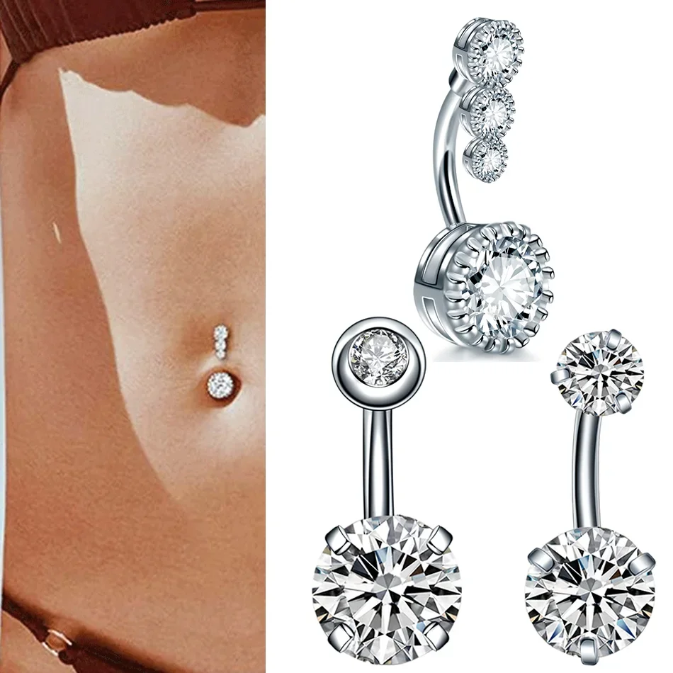 Belly Button Rings Piercing Jewelry Body Piercing Earrings Ear Piercing Jewelry Metal Jewelry 1PC