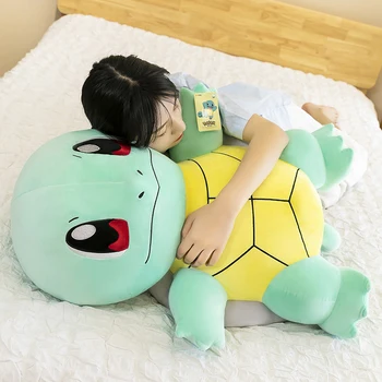 Squirtle Plush Doll Big Size Pokemon Plush Toys Kawaii Stuffed Toys Cute Turtle Pillow Christmas Gift Toys for Boys Girls 3