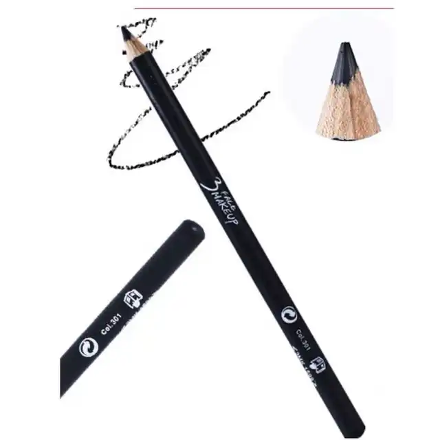 Moda trucco professionale nero marrone Eyeliner matita per sopracciglia strumento di bellezza cosmetico duraturo impermeabile 2