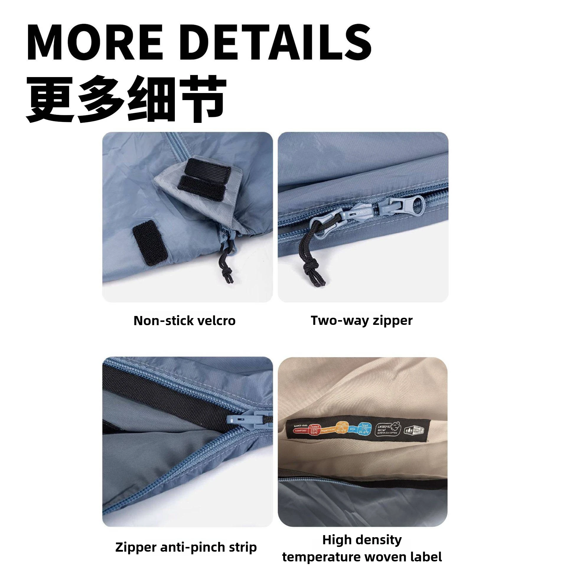 Portable Down-Cotton Travel Sleeping Bag 3