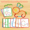 Kids Montessori Toy Wooden Creative Sticks And Rings Puzzle Intelligence Game Logical Thinking Games Children Educational Toys 3