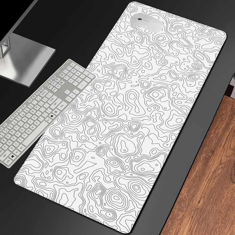 

Laptop White Texture Mat Mouse Pad Gamer Keyboard Desk Mat Carpet Gaming Office Computer Accessories Mousepad 900x400 Mouse Mats