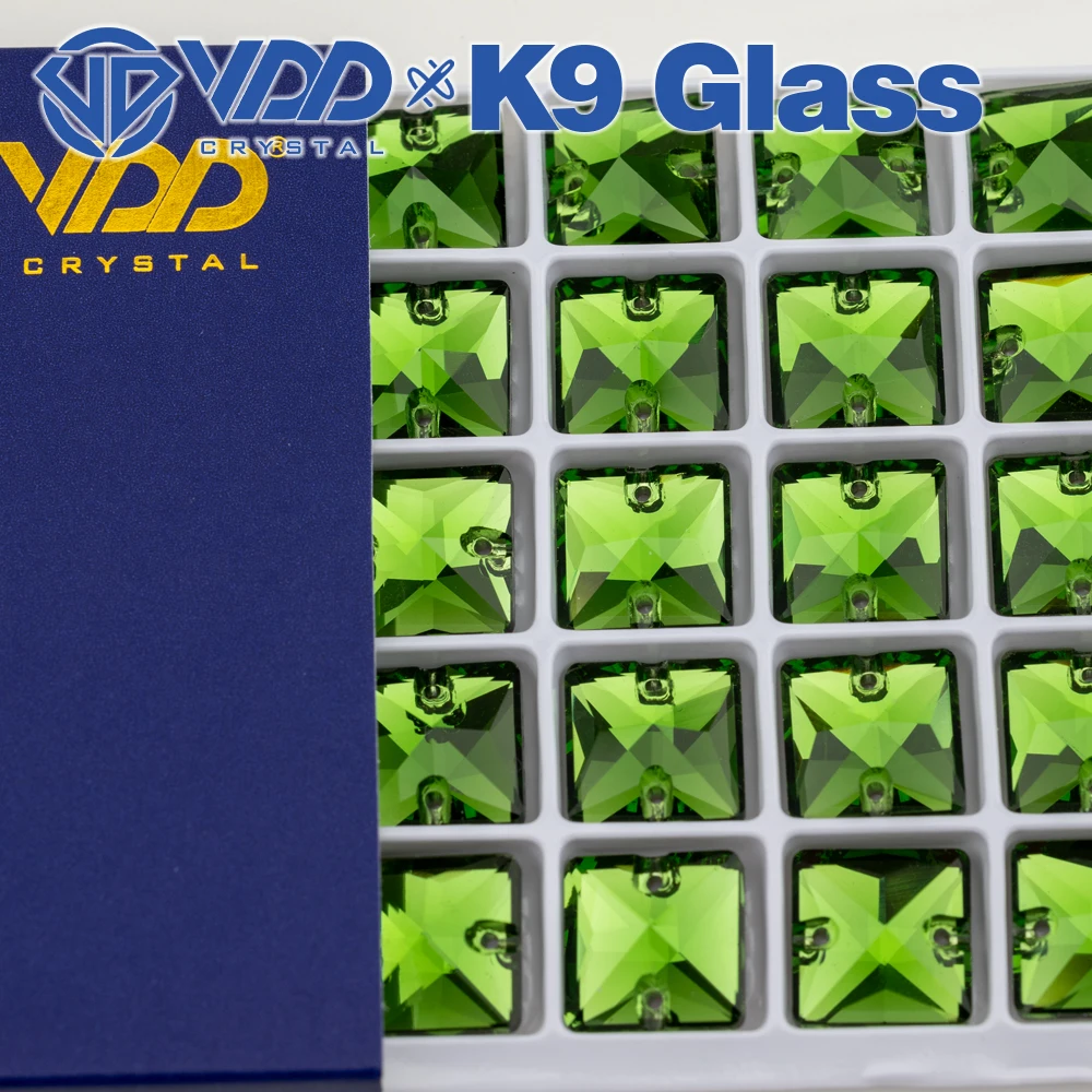 VDD Platz Mehrere Farben Top Qualität K9 Glas Nähen Auf Strass Kristall FlatBack Nähen Steine Für DIY Bekleidungs Dekorationen – Detail 16
