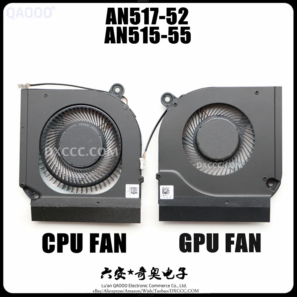 Ventilador de Refrigeração Cpu Portátil Ventilador para Acer Nitro An51741 An51752 An515-44 An515-45 An515-55 Ph315-53 An515-56 An515-57