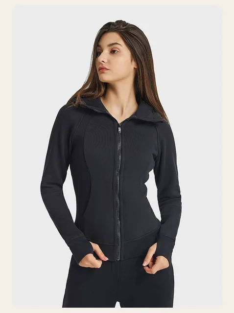 Lulu Brand Substitutes Scuba Full Zip Hoodie Yoga Shirt Lumbar Upport Rash  Guard Hiking Jacket Back Support - AliExpress