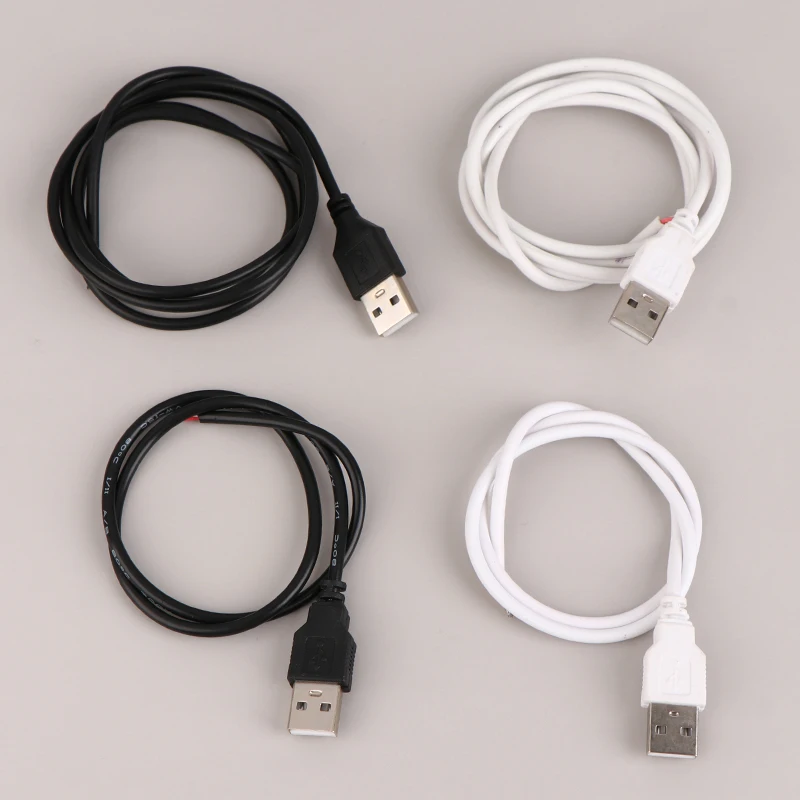 

50/100CM USB LED Connector Cable Line 2pin USB Socket Power Connect Wire Connectors For DC5V Single Color LED Strip Lights