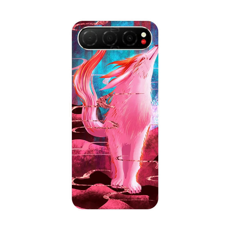 Nubia Air 5G TPU Soft Floral Panda Protective Phone Case