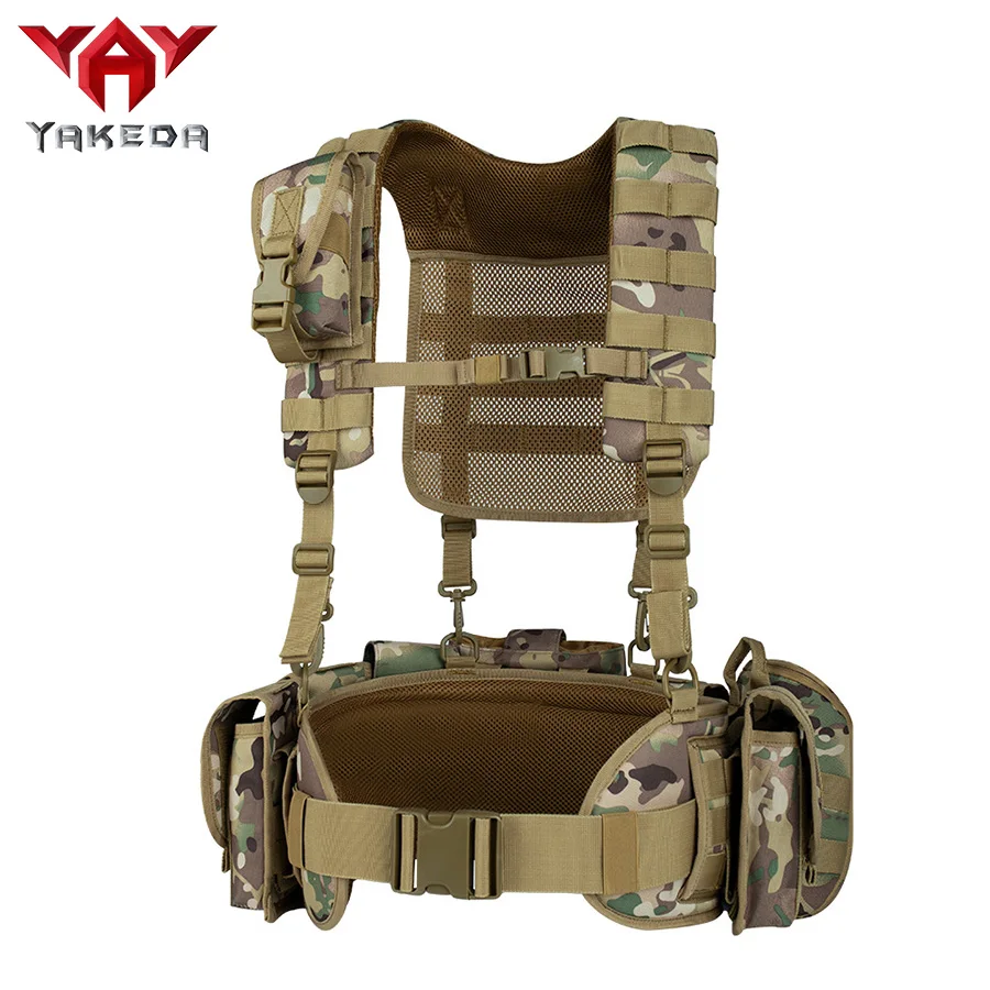 Camouflage Chest Strap Multi Functional Outdoor Training Vest