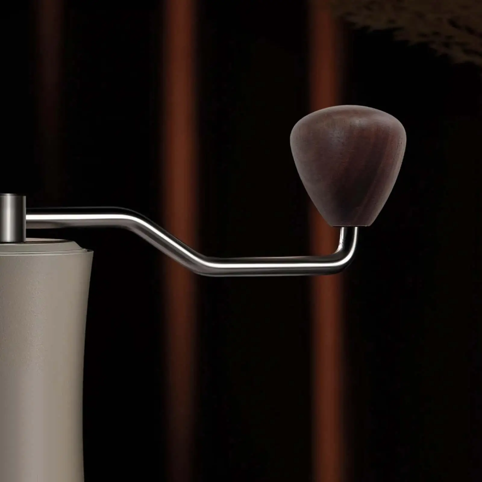 

Manual Coffee Grinder Accessory Crank Handle Knob Wooden Knob for Hand Crank Espresso Grinder Portable Hand Crank Coffee Grinder