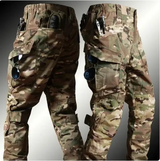 Tactical Frog Suit Men Airsoft Clothes Military Paintball 2 Pieces Sets SWAT Assault Shirts Special Forces Police Uniform Pants