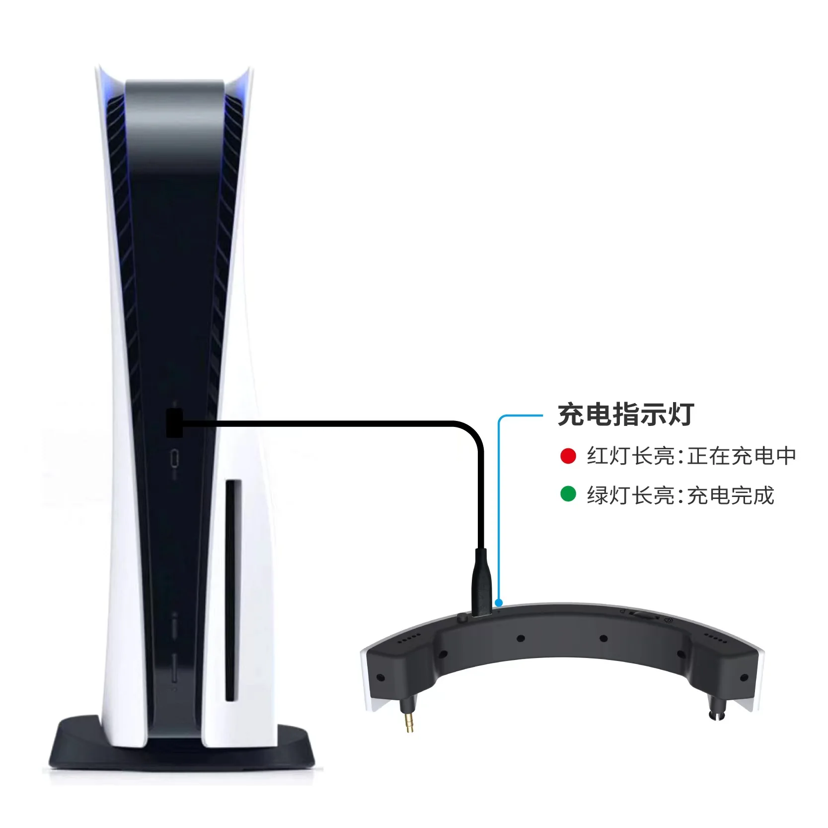 2025 Hot GP-519 For PS VR2 Stereo External Speaker for PSVR2 Helmet Portable External Stereo Mini Speaker